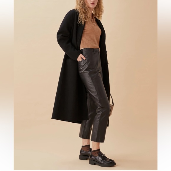 VEDA x Reformation Leather Pants - Picture 3 of 15